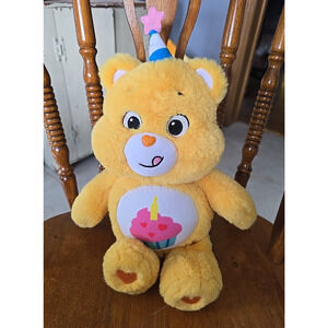 Care Bears Basic Fun Birthday Bear Interactive Bear Plush Stuffed Animal Toy